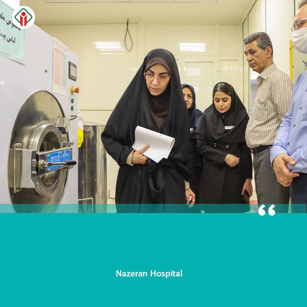 بازدید ادواری معاون درمان دانشگاه علوم پزشکی مشهد از بیمارستان ناظران (10)