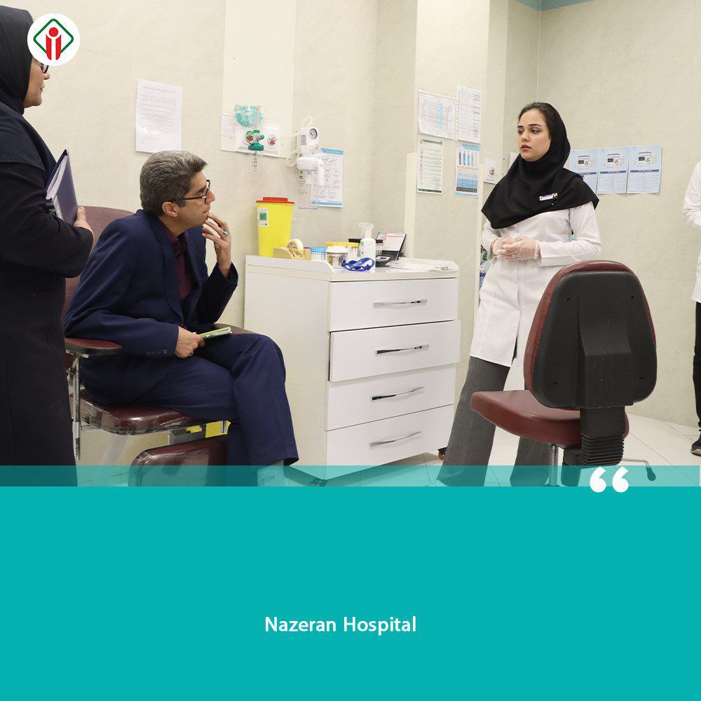 بازدید ادواری معاون درمان دانشگاه علوم پزشکی مشهد از بیمارستان ناظران (6)