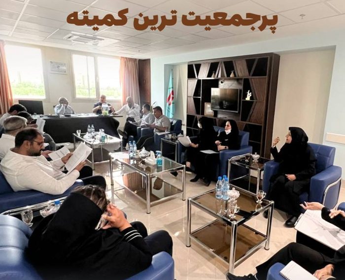 کمیته بیمارستان سبز ناظران، پرجمعیت ترین کمیته