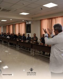 دوره آموزشی مدیریت بحران در شرایط جنگی ویژه کادر اداری برگزار شد