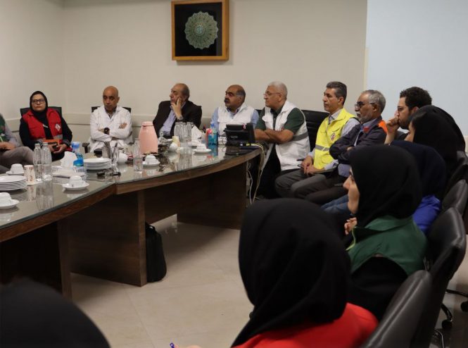 پشتیبانی مرکز رضا (ع) از بیمارستان ناظران در بحران